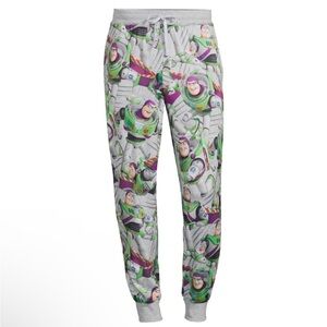NWT Disney Pixar Toy Story Buzz Lightyear Joggers Loungewear Sleep Pockets Sz XL